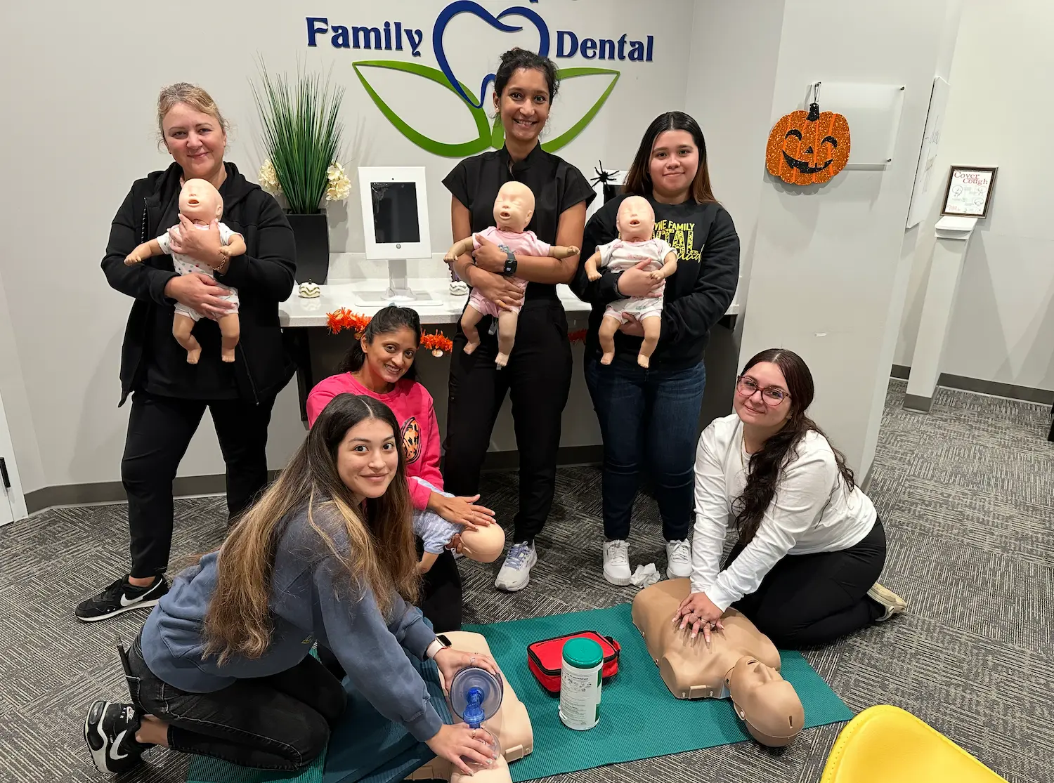 The Ballantyne Family Dentistry team ready to help